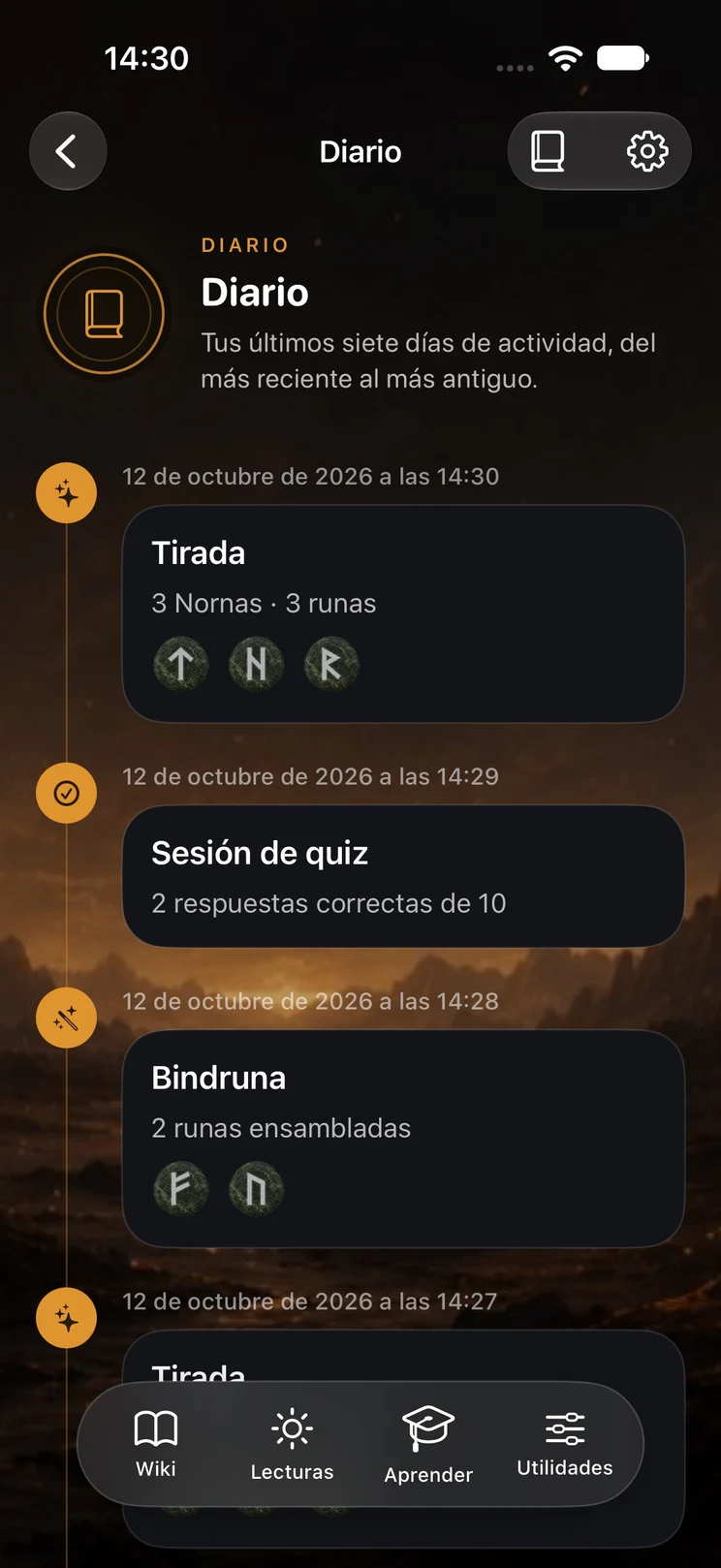 El hilo de tu Diario