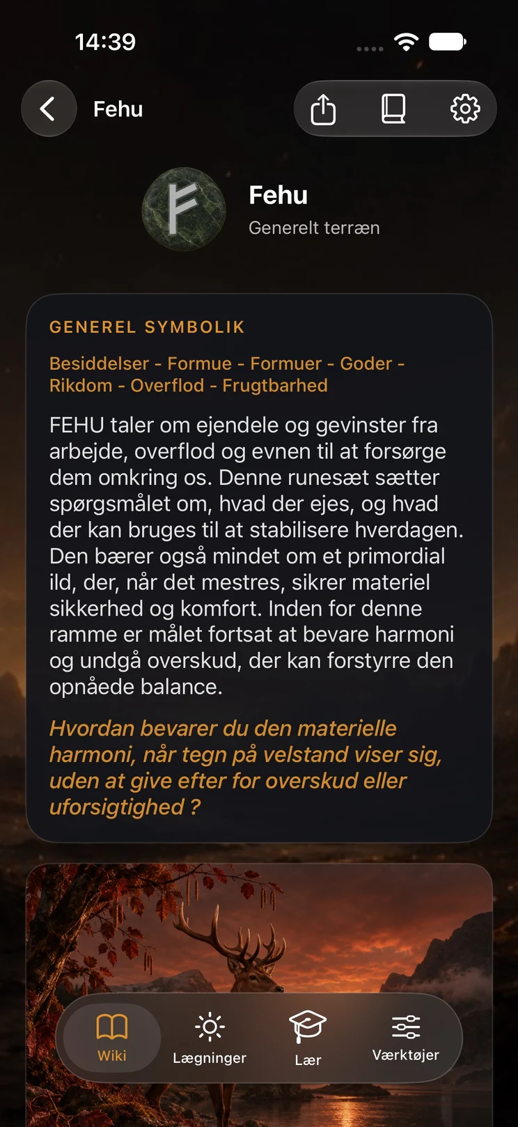 Runerne, tegn for tegn