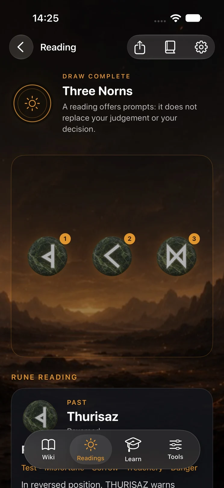 The three Norns