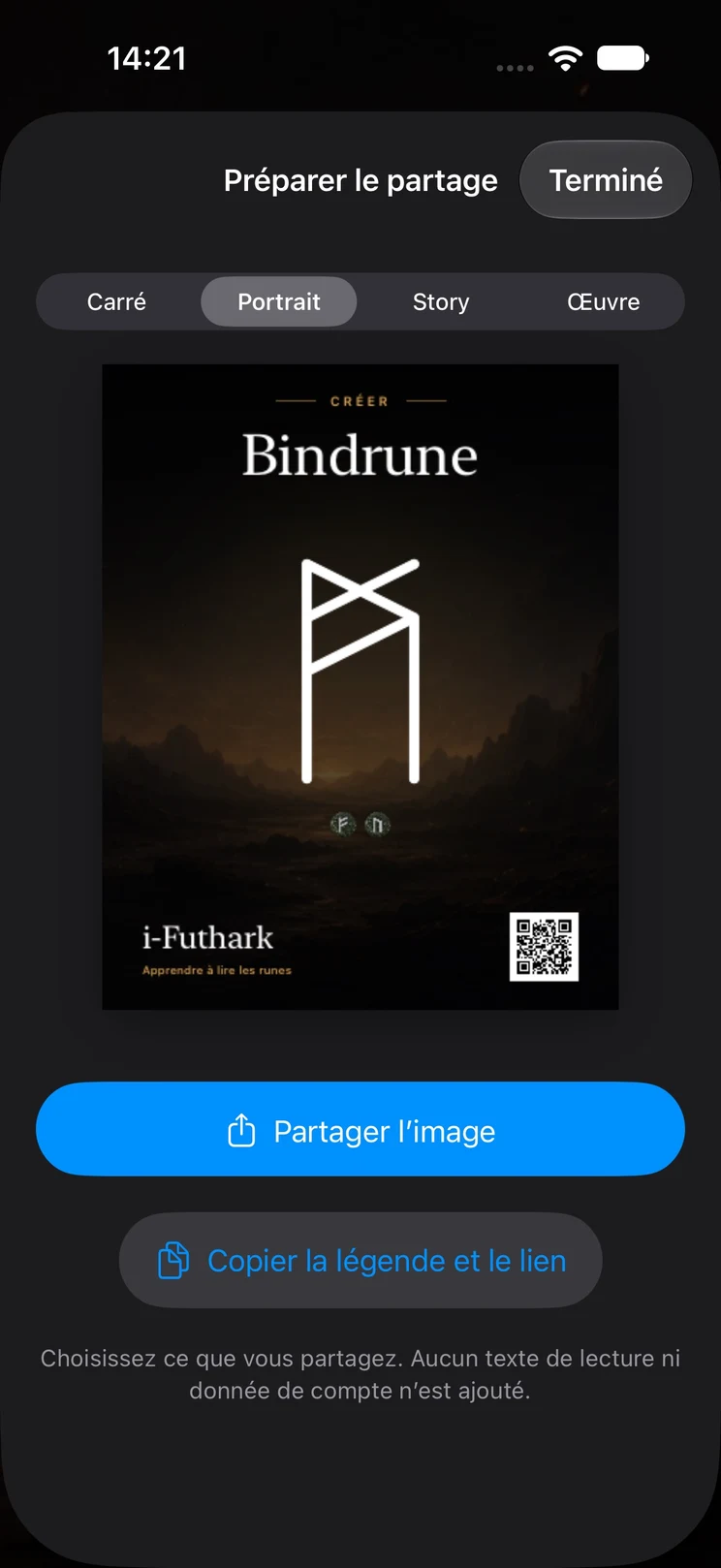 Vos créations à partager