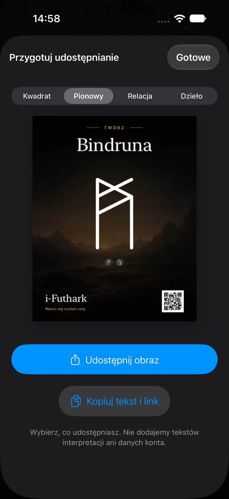 Twoje kreacje do udostępniania